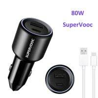 Oneplus Supervooc 80W Car Charger 8A Cable PD QC 11V 7.3A Usb-A 80W Max Usb-C 30W For One Plus 10T Pro 10 9R 9T ACE Nord 2 GT