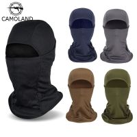 CAMOLAND Tactical Camouflage Balaclava Full Face Cover Cycling Hunting Hat Women Men Breathable Motorcycle Helmet Liner Caps