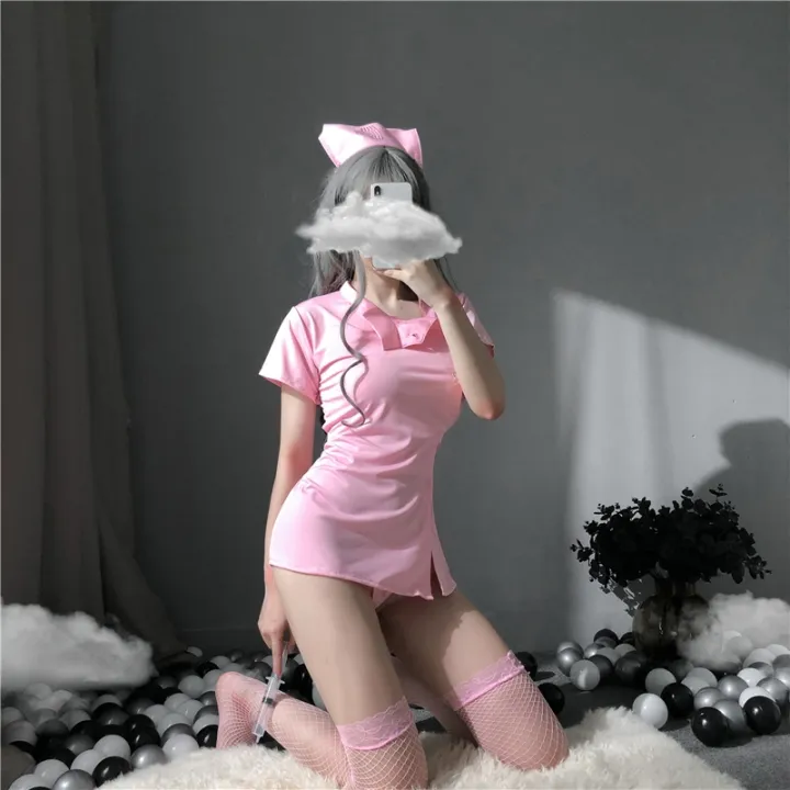 Love as beforeã€‘ Japanese Maid School Girl Pink White Kawaii Doctor Roleplay  Outfit for Woman Nurse Cosplay Costume Women Sexy Cosplay Lingerie | Lazada  PH