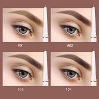 OTWOO Double Head Lasting Waterproof Rotating Fine Eyebrow Pencil with Brush