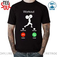 Parody Anime Phone Call T shirts men Weightlifting Chest Workout Bodybuilding Artistic TShirt Funny Your Wife VS My Wife T-shirt XS-4XL-5XL-6XL