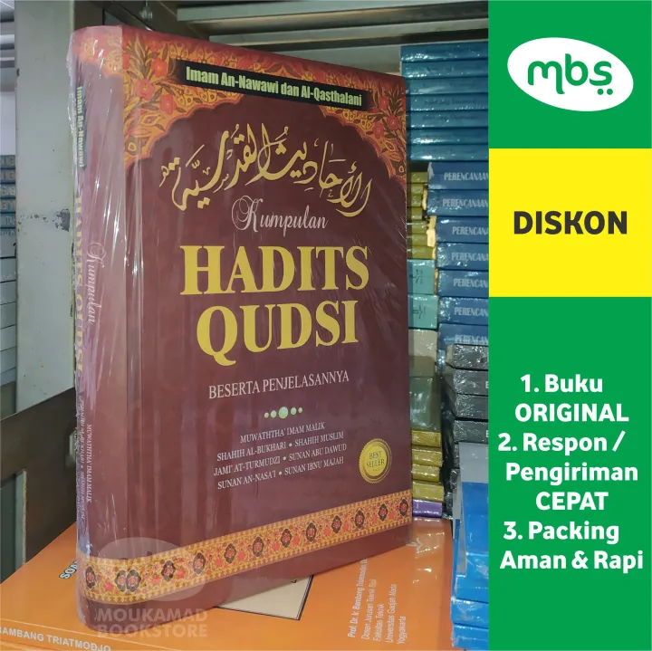 Buku Kumpulan Hadits Qudsi Beserta Penjelasannya Imam An Nawawi Dan