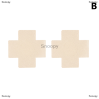 Snoopy สติกเกอร์ปิดหัวนม5คู่แผ่นแปะหน้าอกแผ่นแปะหน้าอกยกกระชับหน้าอกแบบมองไม่เห็นกาวในตัวแบบใช้แล้วทิ้ง