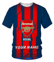 T SHIRT   Arsenal Custom Personalized 3D Tshirt 58