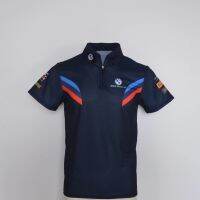 F1 BMW Racing Series 2022 Logo T-Shirt Sports Round Neck polo Shirt Short-Sleeved Suit