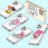 เคสโทรศัพท์ หรับ iPhone 13 14 G9 Moto 12 G8 Play Mini SE Power Max Plus Pro อ่อนนุ่ม โปร่งใส ปก T-103  My Melody