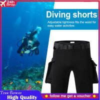 In Stock Neoprene Diving Skin Shorts High Waist Diving Protection Shorts Waistband Adjustable Waistband Elastic Anti-scratch Water Sports Equipment