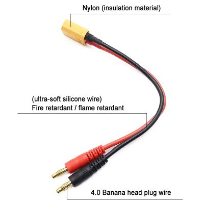 ◄ 10 zestawów XT90 do 4.0mm wtyk bananowy złącze z 14 AWG kabel silikonowy kabel ładowarki podłączyć kabel do RC mocy dostaw DZ0108