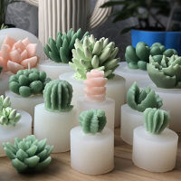 SPOIL ME DIGITAL GOODS Desk Decoration home decoration Jewelry Making Tools Epoxy Resin Succulents Shape Candle Mould Silicone Mould Crystal Resin Mol