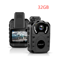 BOBLOV 1080P HD 32GB Body Worn Camera Portable Multi-Functional 170° IR Night Body Mounted Camera Vision DVR Video Police camera