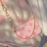 ร้อน, ร้อน★Facebook อินฟลูเอนเซอร์กระเป๋าสะพายไหล่แบบเดียวกันสำหรับผู้หญิงสีแดงเล็กๆ (สีรุ้งแบบเดียวกันโซ่สะพายไหล่พาดข้ามกระเป๋าใบเล็ก2021ฤดูร้อนน้ำใหม่)