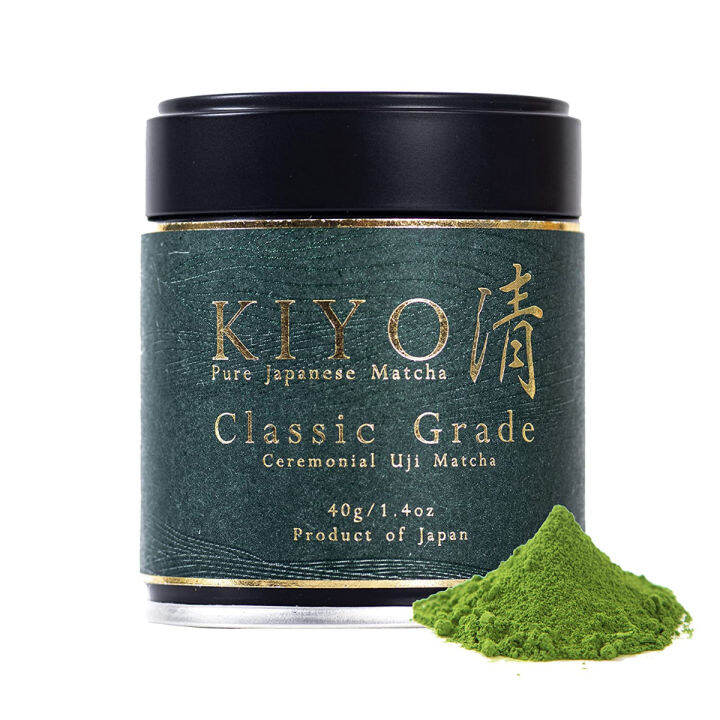 Kiyo Matcha Classic Grade Ceremonial Uji Matcha - Pure Japanese First ...