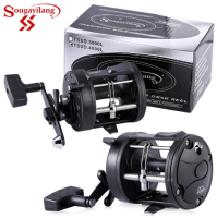 ? ส่งไวจากไทยSougayilang รอกตกปลา ลอก ตกปลา รอกหมุนขวา รอกเบท 3000L และ 4000L หมุนขวา fishing reel มีบริการเก็บปลายทาง