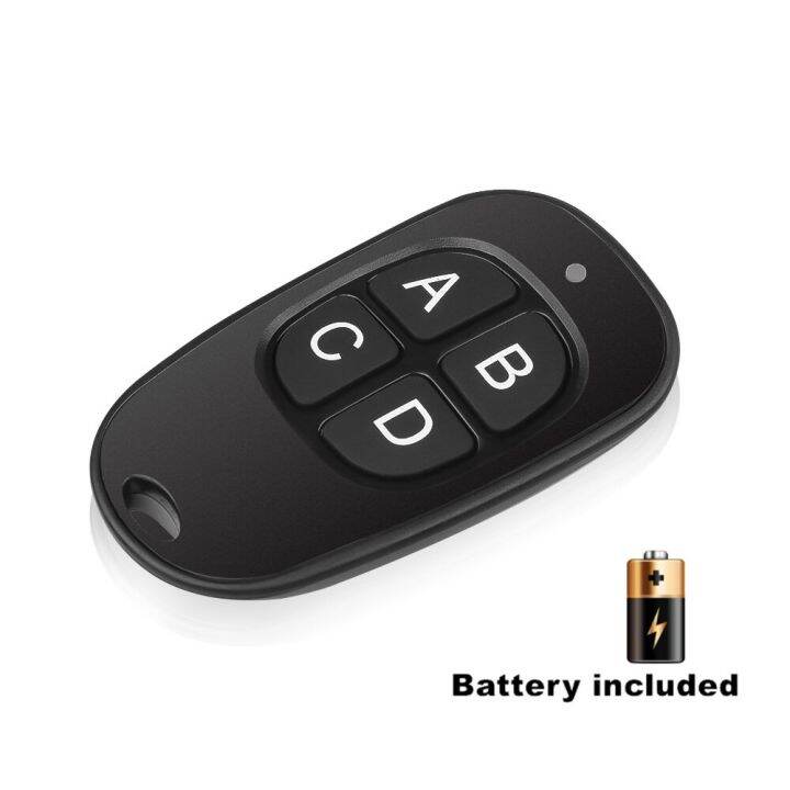 10pcs-433mhz-remote-control-copy-cloning-garage-door-remote-control-duplicator-key-fob-wireless-4-keys-cloning-electric-gate