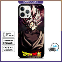 Black Goku Phone Case for iPhone 14 Pro Max / iPhone 13 Pro Max / iPhone 12 Pro Max / XS Max / Samsung Galaxy Note 10 Plus / S22 Ultra / S21 Plus Anti-fall Protective Case Cover