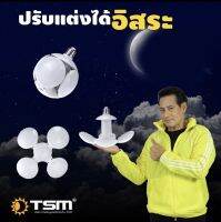 TSM-588 หลอดไฟ LED ทรงลูกบอล ดีไซน์พิเศษ ปรับให้กาง หรือพับได้ตามต้องการ ประหยัดพลังงาน