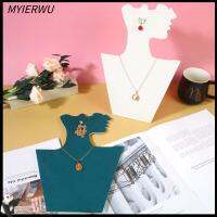 MYIERWU ผ้ากำมะหยี่กำมะหยี่ ขาตั้งแสดงจี้สร้อยคอ แบบพกพาได้ สะดวกสบายๆ ขาตั้งบอร์ดเก็บของ ของใหม่ พับเก็บได้ อุปกรณ์ประกอบฉากแสดง อุปกรณ์ประกอบฉากการถ่ายภาพ