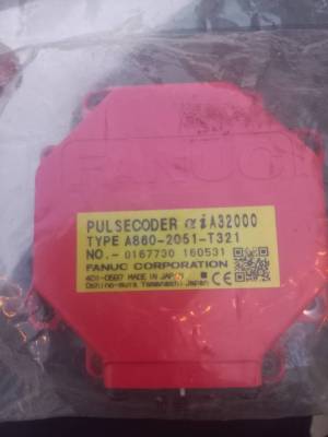 NEW FANUC A860-2051-T321 Fanuc Alpha iA32000 Pulse Coder  (เหลือจากงาน 100%)