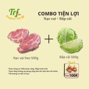 Combo tiện lợi Nạc vai và Bắp cải HN giao hỏa tốc