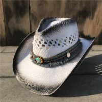 5 Stlye E E Donne A Nappa แบบกลวง Cappello Da Cowboy Occidentale Elegante A Signora Sombrero Hombre Fascinator Del Cappello Sunbonnet Cowgirl Cappello Del Sole