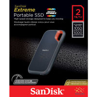 SanDisk Extreme Portable SSD V2 (SDSSDE61-2T00-G25) 2TB อ่านสูงสุด 1,050 MB/s เขียนสูงสุด 1,000 MB/s รับประกัน Synnex 5 ปี HDD Harddisk ฮาร์ดดิสก์ External SSD USB 3.2 GEN2