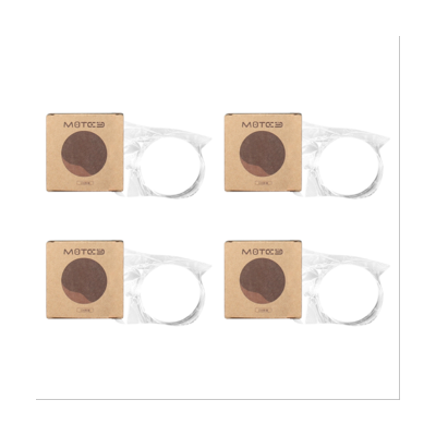 MOTCE Coffee Paper Filter for Espresso Coffee Maker 400 Pcs Unbleached Espresso Filter Screen Portafilter Paper 58mm