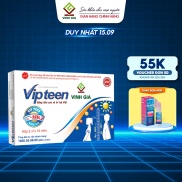 Viên Uống VIPTEEN VINH GIA Bổ Sung Canxi Nano D3 MK7 Tăng Chiều Cao Hạn