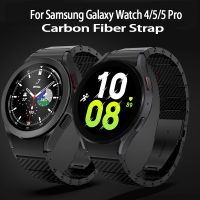 jansin สาย samsung galaxy watch 5 5 pro สายนาฬิกาข้อมือคาร์บอนไฟเบอร์ สําหรับ Samsung Galaxy Watch 5 4 40มม 44มม classic 42มม 46มม