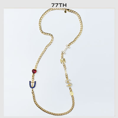 77th I MISS U long necklace สร้อยคอยาว I MISS YOU