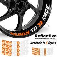 【hot】♨☍  Reflective Motorcycle Sticker Rim Decals READY TO RACE Accessories Adv Duke 690 790 890 1190 Rc 1290 Adventure