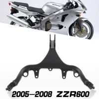 “：{}” For Kawasaki 05-08 ZZR600 ZZR 600 Upper Fairing Stay Front Headlight Bracket Motorcycle Parts 2005 2006 2007 2008