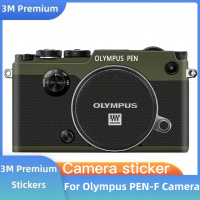 (สไตล์ย้อนยุค) สำหรับ Olympus PEN-F ป้องกันรอยขีดข่วนกล้องสติ๊กเกอร์ฟิล์มป้องกันร่างกายป้องกันผิวปกปากกา F