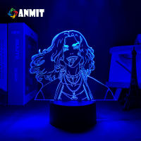 Anime 3d Lamp Tokyo Revengers Baji LED Night Light for Child Bedroom Decoration Birthday Gift Room Desk Manga Tokyo Revengers