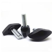 2-5pcs/lot M5 M6 M8  T type Nylon Plastic Head Handle Thumb Screw Bakelite Bolt Nails Screws Fasteners