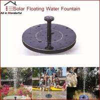 【Ready Stock】 ❈☁ D50 New Style Mini Solar Floating Water Fountain for Garden Pool Pond Decoration