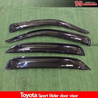 กันสาด กันสาดน้ำฝน Sport rider สปอร์ตไลน์เดอร์  สีดำ 4 ชิ้น 1996 1998 2000 2002 2004 2005