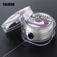 200m fluorocarbon coating fishing line white brown sinking high Abrasion Resistance stretchable peche carp carbon fishing line Fishing Lines