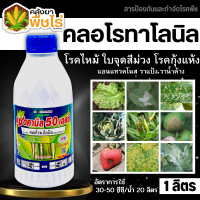 ? แซดคานิล 50เอสซี (คลอโรทาโลนิล) 1ลิตร ป้องกันกำจัดโรคราน้ำค้างในคะน้าที่มีสาเหตุจากเชื้อรา โรคกาบใบแห้ง