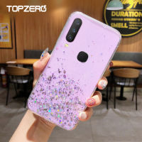 TOPZERO สำหรับ Vivo Y17 Y15 Y12 Y19 Y50 Y20 Y30 Y91C ปลอก Luxury Bling Star ซิลิโคนโทรศัพท์มือถือ Glitter สำหรับ Vivo V20 V20 SE V15 Pro S1 Pro V17 X50 Pro Y93 Y95 Y91โทรศัพท์กรณี