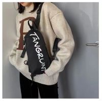 ☾ brand crossbody bag mens ins sports waist casual shoulder female student personality cross chest