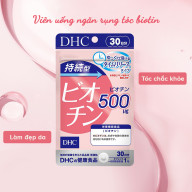 Viên Uống Biotin Ngăn Rụng Tóc DHC từ Nhật Bản giúp kích thích mọc tóc, làm đẹp da tăng cường thể lực - túi 30 ngày 30 viên thumbnail