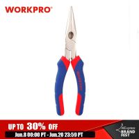 WORKPRO 8" Long Nose Electrician Pliers Wire Strippers Crimping 8 inches pliers hand Tools