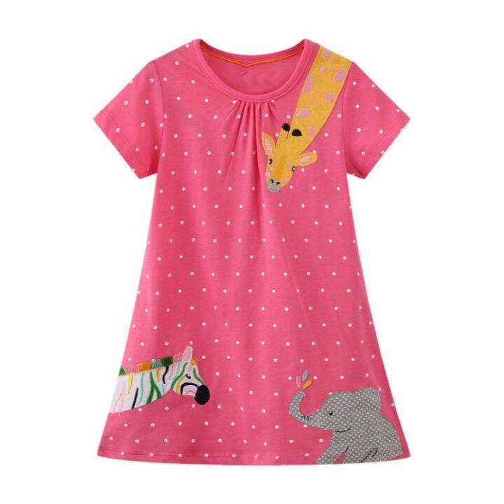 little-maven-new-girls-dresses-unicorn-appliques-baby-girls-cotton-clothes-7years-childrens-clothing-for-kids-party-dresses