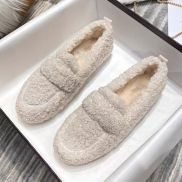 35-43 Large Size Loafers Korean Soft Sole Mao Mao Shoes Women s Casual