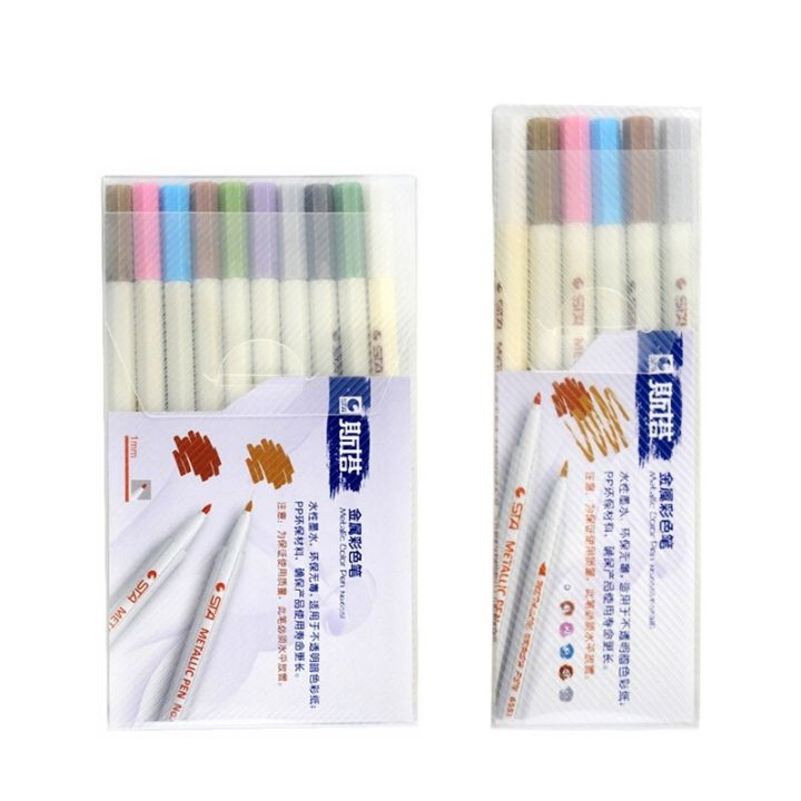 10-pcs-sta-colour-metallic-maker-pens-colour-pen-for-scrapbooking-gabarit