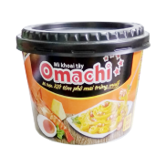 Mì omachi trộn sốt tôm phô mai trứng muối