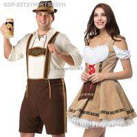 │ Silher Do Sexo Masculino Oktoberfest Traje Tradiconal Casal Alemão Bávaro Cerja Roupa Cosplay เทศกาลคาร์นิวัลฮาโลวีน