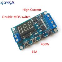 DC12V 24V Dual MOS Tube Control Board Digital Delay Relay Trigger Cycle Timing Delay Switch Circuit Module Electrical Circuitry Parts