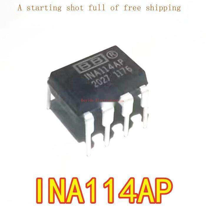 1pcs-ina114ap-ina114-dip-8-in-line-ina114p-precision-instrumentation-เครื่องขยายเสียงชิป-ic