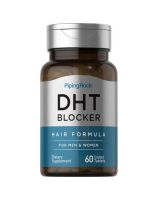 บำรุงเส้นผม* ดีเอชที บล็อคเกอร์ DHT Blocker Hair Formula for Men &amp; Women 60 Coated Tablets - Piping Rock®